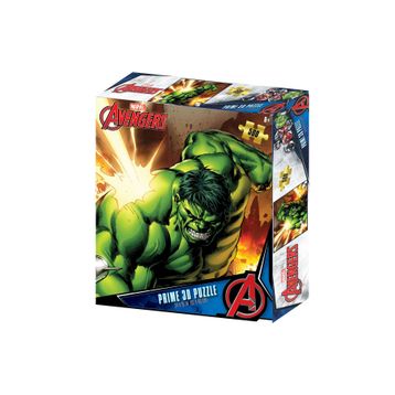 Prime 32672 3D Avengers The Hulk 500 Parça Yetişkin Puzzle