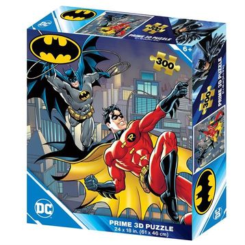 Prime 32710 3D Batman ve Robin 300 Parça Yetişkin Puzzle