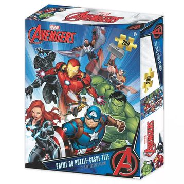 Prime 33032 3D Avengers 200 Parça Puzzle