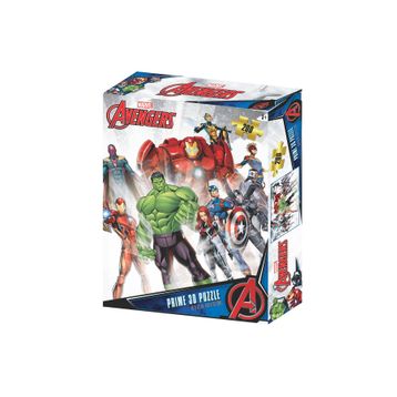 Prime 33033 3D Avengers 200 Parça Puzzle
