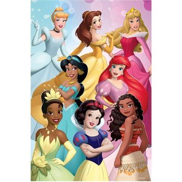 Prime 33356 3D Disney Prensesler 200 Parça Puzzle