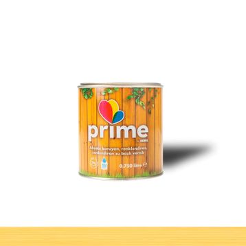 Prime Su Bazlı Ahşap Şeffaf 750 ml Vernik