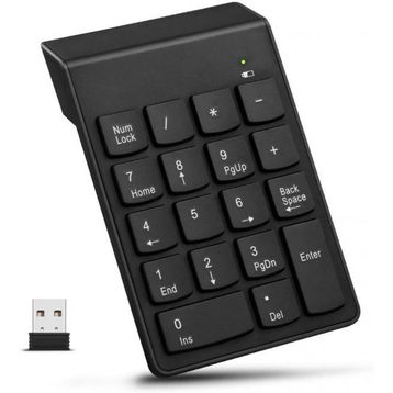 Primex Plus PX-1510K Siyah Usb Kablosuz Numerik Klavye
