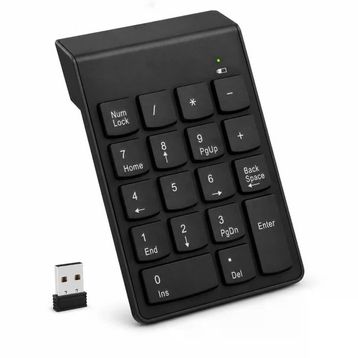 Primex Plus PX-1510K Siyah Usb Kablosuz Numerik Klavye