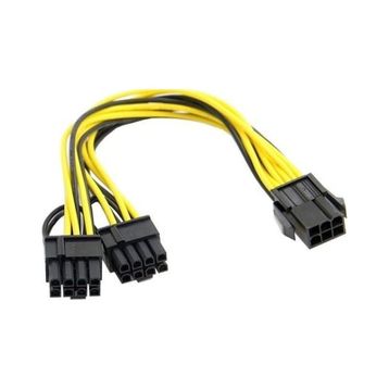 PrimeX PX-4302 6 pin to 2x8 Pin PSU Ekran Kartı Güç Çevirici Kablo