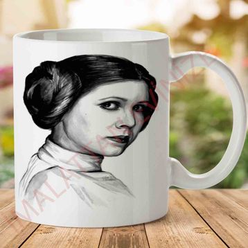 Princesa Leia Star Wars Baskılı Kupa Bardak