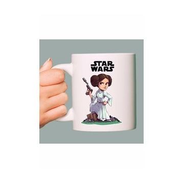 Princesa Leia Star Wars Baskılı Kupa Bardak