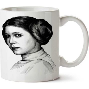 Princesa Leia Star Wars Baskılı Kupa Bardak