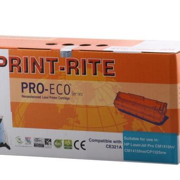 Print-Rite HP CE321A Mavi Toner