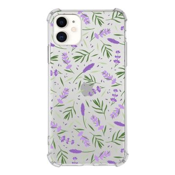 Printify Apple iPhone 11 Uyumlu Water Color 3 Baskılı Şeffaf Köşe Korumalı Antişok Kılıf