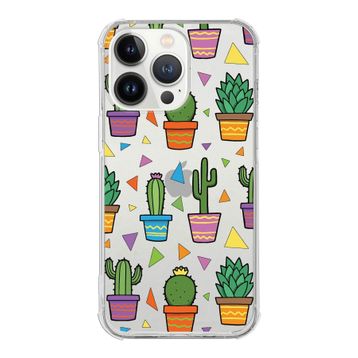 Printify Apple iPhone 13 Pro Max Uyumlu Water Color 4 Baskılı Şeffaf Köşe Korumalı Antişok Kılıf