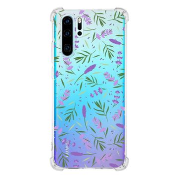 Printify Huawei P30 Pro Uyumlu Water Color 3 Baskılı Şeffaf Köşe Korumalı Antişok Kılıf