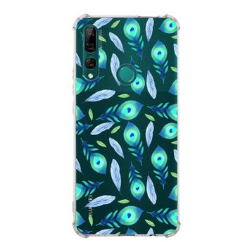 Printify Huawei Y9 Prime 2019 Uyumlu Nazar Boncuğu 3 Baskılı Şeffaf Köşe Korumalı Antişok Kılıf