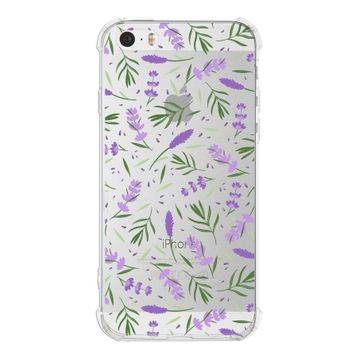 Printify Iphone 5 Uyumlu Water Color 3 Baskılı Şeffaf Köşe Korumalı Antişok Kılıf
