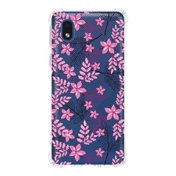Printify Samsung Galaxy A01 Core Uyumlu Köşe Korumalı Antişok Kapak Renkli Desen Tasarımlı Şeffaf Kılıf