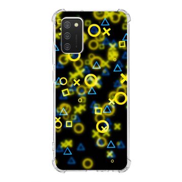 Printify Samsung Galaxy A02S Uyumlu Köşe Korumalı Antişok Kapak Grafiti Tasarımlı Şeffaf Kılıf