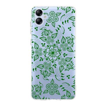 Printify Samsung Galaxy A04e Uyumlu Kamera Korumalı Kapak Nostalji Desen A Tasarımlı Şeffaf Kılıf