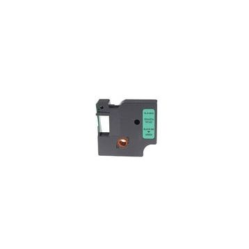 Printpen Dymo D1 45019 12 mm 7 m Yeşil Etikete Siyah Etiket