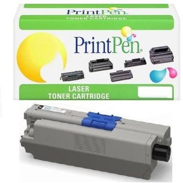 Printpen Oki C310 Siyah Toner