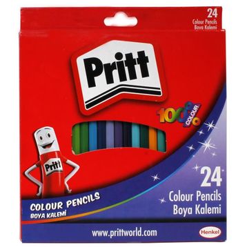 Pritt 1221351 24'lü Kuru Boya Kalemi