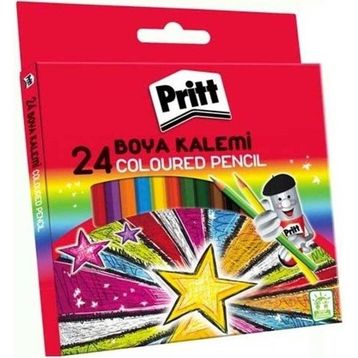 Pritt 1221351 Uzun 24'lü Kuru Boya