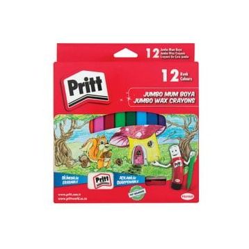 Pritt 12'li Jumbo Kuru Boya Kalemi