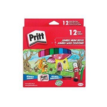 Pritt 12'li Jumbo Kuru Boya Kalemi