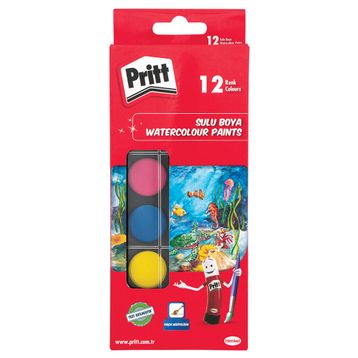 Pritt 12'li Küçük Sulu Boya