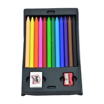 Pritt 12'li Pastel Mum Boya + Kalemtraş + Silgi