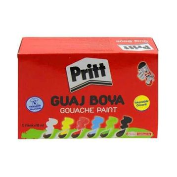 Pritt 18ml 6 Renk Guaj Boya