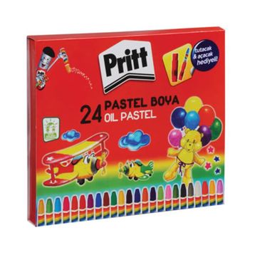 Pritt 24 Renk Pastel Boya