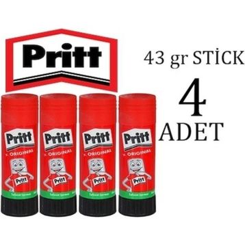 Pritt 4'lü 43 gr Stick Yapıştırıcı