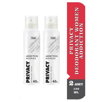 Privacy Addiction Women Deo 2x150 ml Deodorant