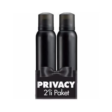 Privacy Classic 2x150 ml Erkek Sprey Deodorant