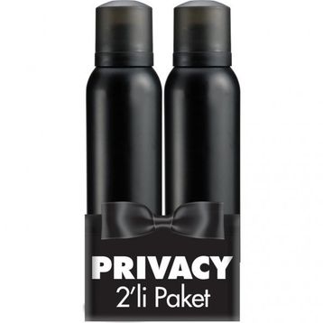 Privacy Classic 2x150 ml Erkek Sprey Deodorant