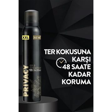 Privacy Gold Sensation 200 ML Erkek Deodorant