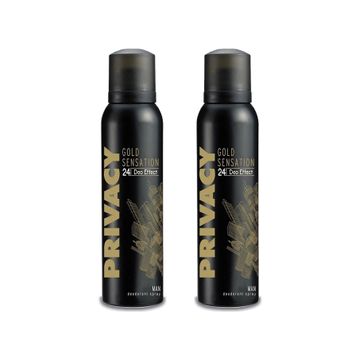 Privacy Gold Sensation 2x150 ml Erkek Sprey Deodorant