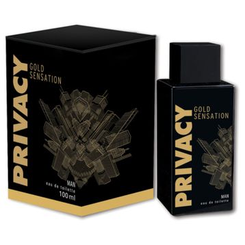 Privacy Gold Sensation EDT 100 ml Çiçeksi Erkek Parfümü