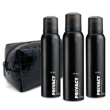 Privacy Man 3x150 ml Erkek Deodorant