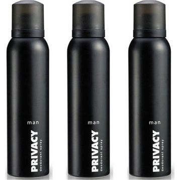 Privacy Man 3x150 ml Erkek Deodorant
