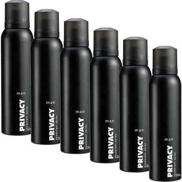 Privacy Men 6x150 ml Erkek Deodorant