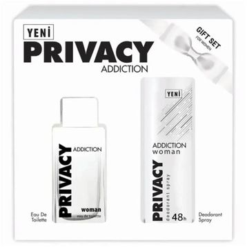 Privacy Woman Addiction EDT 100 ml + Deodorant 150 ml Kadın Parfüm