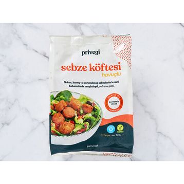 Privegi 400 gr Havuçlu Sebze Köftesi