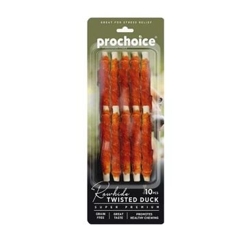 Pro Choice Ördekli Tahılsız 12.5 CM 10'lu Köpek Ödül Kemiği