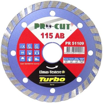 Pro-Cut Pr51109 115ab 115 mm Daire Testere