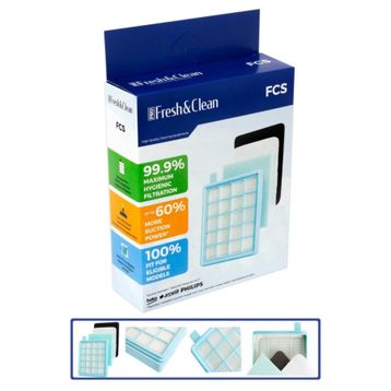 Pro Fresh & Clean Philips Fc 8633/01 Powerpro Active Uyumlu Hepa Filtre Seti