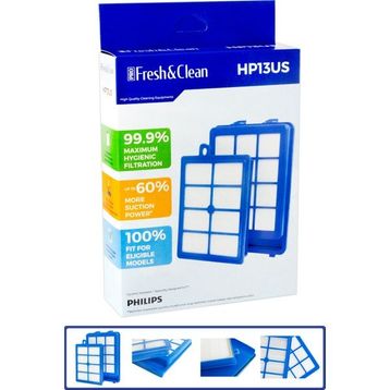 Pro Fresh & Clean Philips Fc 9924 Marathon Ultimate Uyumlu Ön ve Arka Hepa Filtre Seti