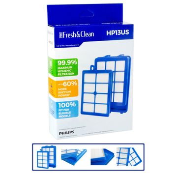 Pro Fresh & Clean Philips Fc 9924 Marathon Ultimate Uyumlu Ön ve Arka Hepa Filtre Seti