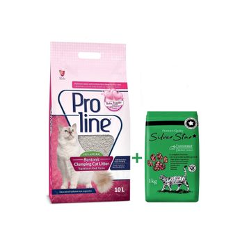 Pro Line Bebek Pudralı Topaklaşan 10 lt Kedi Kumu
