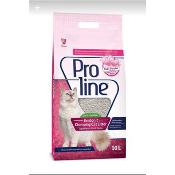 Pro Line Bebek Pudralı Topaklaşan 10 lt Kedi Kumu
